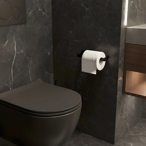 Rea Til, držiak na toaletný papier, čierna matná, REA-88045