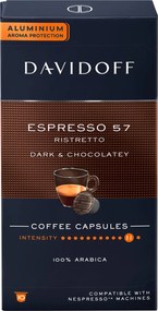 DAVIDOFF CAFÉ Espresso 57 Ristretto – 10 x 10 kapsúl