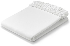 Džersejová napínacia plachta, nadmerná veľkosť, bielosivá