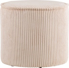 Béžový menčestrový taburet Taupo – House Nordic