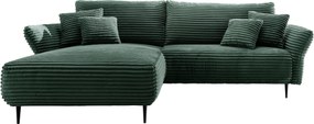 XXXLutz ROHOVÁ SEDAČKA, textil, tmavozelená P & B - Sedačky - 002310012358