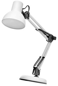 Biela stolová lampa (výška 48 cm) Lucas – EMOS
