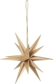 Vianočné dekorácie Broste Copenhagen  DECO ETOILE 'VENUS' BOIS