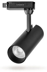 Reflektor na koľajnici, 20 W, čierny, Track Light, Videx | TR04-204B