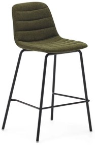 Tmavozelené barové stoličky v súprave 2 ks 92,5 cm Zunilda – Kave Home