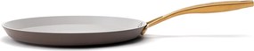 Elmich Nepriľnavá keramická panvica na palacinky Zen Ø 26 cm – hnedo-zlatá