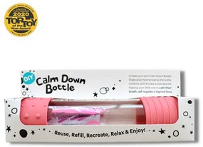 Senzorická fľaša, ružová