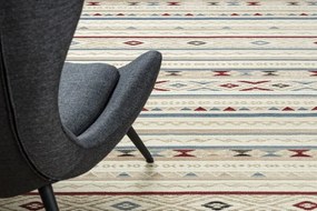 Koberec KILIM 7948/52933 Romby béžový / sivý