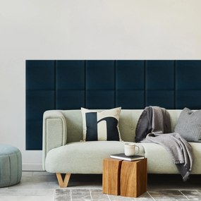 Zástena za gauč - Štvorec - 50x50cm Farba: Námornícka modrá, Rozmer: 50x50