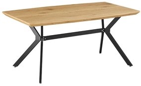 Kondela Jedálenský stôl, MEDITER, dub-čierna