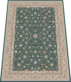 Koberec Sultan 1200 Cyan – viacfarebný orientálny vzor, 200x300 Rozmer: 200x300 cm