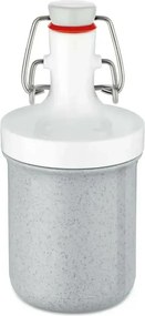 Koziol Fľaša na vodu PLOPP TO GO MINI, 200 ml, sivá