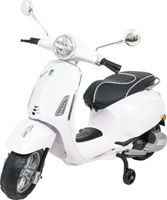 Ramiz Vespa Scooter ROMA Biela Detský motocykel