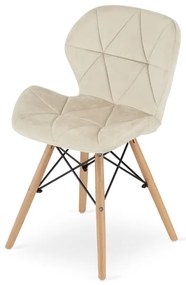 Set dvoch jedálenských stoličiek LAGO béžové (2ks)