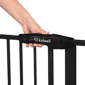Kidwell GUARDA bezpečnostná zábrana 75-104 cm samozatváracia bez vŕtania čierna