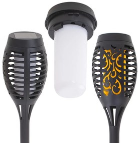 IKO Solárne záhradné svetielka 12LED - 4 kusy