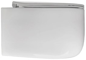 Kerasan, NOLITA závesná WC misa, Rimless, 35x55 cm, biela, 531401