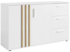 Komoda TOLIS 2D3S, biela