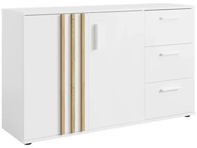 Komoda TOLIS 2D3S, biela