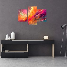 Obraz - Dynamická abstrakcia (90x60 cm)