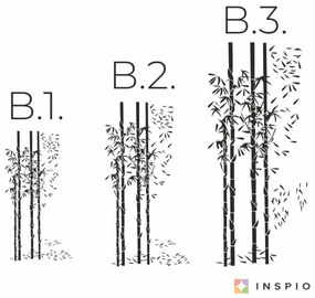 Bambus vo vetre - nálepka