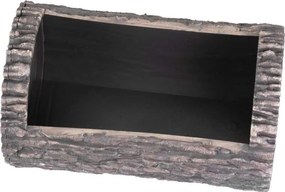 Kvetináč imitácia dreva 22x35 cm