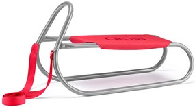 Sánky CROSS, červené, kovové