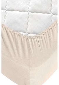 Čierno-krémové bavlnené obliečky na dvojlôžko/predĺžené s plachtou 200x220 cm - Mila Home