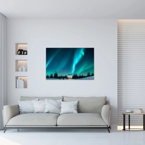 Obraz - Polárna žiara (90x60 cm)