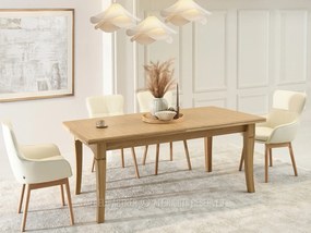 Jedálenský stôl Wright (dub). Akcia -17%. Vlastná spoľahlivá doprava až k Vám domov. 1137187