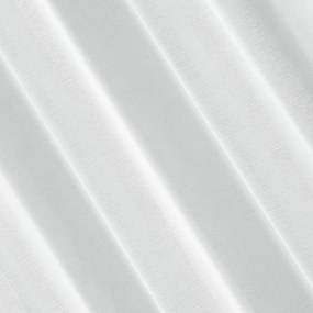 Eurofirany Biela záclona na páske REBECCA 140x250 cm