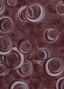 Koberce Breno Metrážny koberec DROPS 84, šíře role 400 cm, červená, viacfarebná