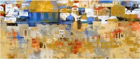 Obraz - Múr nárekov, Jeruzalem, Izrael (120x50 cm)