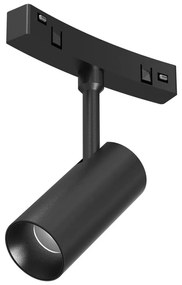 LED Bodové svietidlo do lištového systému MAGNETIC TRACK LED/7W/48V 3000K čierna