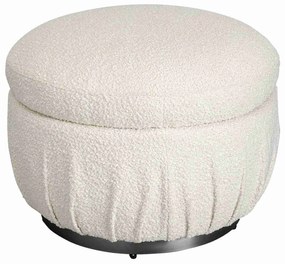 Nube Boucle taburetka biela