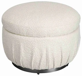 Nube Boucle taburetka biela
