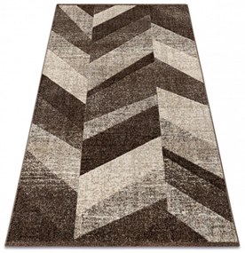 Kusový koberec Luxo hnedý 120x170cm