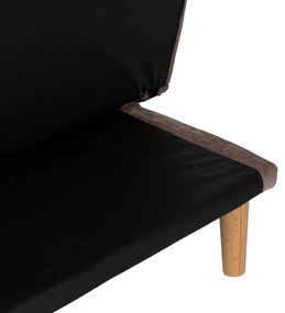 Hnedá ženilková rozkladacia pohovka 178 cm – Ixia