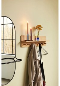 Nástenné zrkadlo s poličkou 21x102 cm Carry – Hübsch