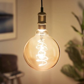 Philips závesná lampa vintage, objímka E27 zlatá