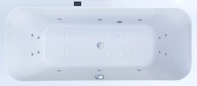 Obdĺžniková Vaňa S Hydromasážou Spa 180x80 Poľsko