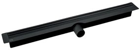 Laveo Slim, sprchový odtok 60 cm, čierna, LAV-COS_760D