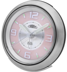 Analógový budík PRIM Retro Alarm Pink