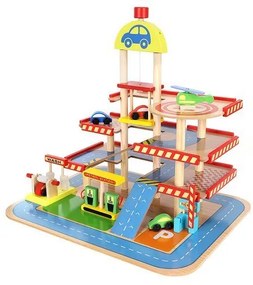 Kruzzel Drevené parkovisko / garáž + príslušenstvo - 9351