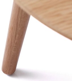 Sada konferenčných stolíkov Paricia 88 cm prírodný dub