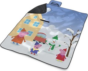 Sablio Plážová deka Prasiatko Pepina Zima: 200x140 cm