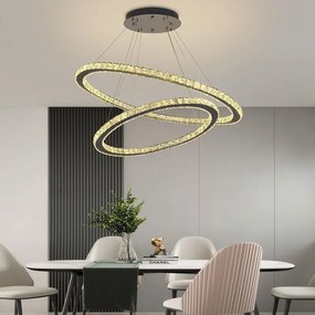 Moderné svietidlo NEDES LED svietidlo 160W/stmiev. J6354/CH