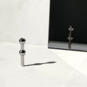 Stoff Nagel Dizajnová vázička STOFF Nagel Black Chrome