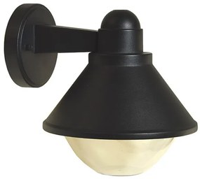 Vonkajšie nástenné svietidlo ELGIN 1xE27/60W/230V IP44 čierna