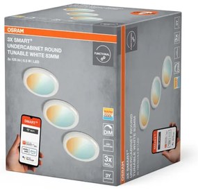 Osram -SADA 3x LED Stmievateľné podlinkové svietidlo SMART+ LED/6,5W/230V Wi-Fi